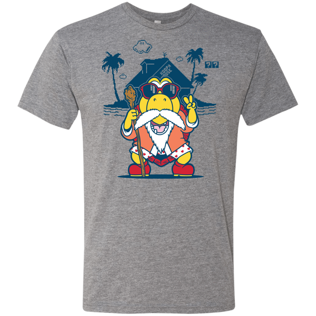 T-Shirts Premium Heather / S TURTLE HERMIT Men's Triblend T-Shirt