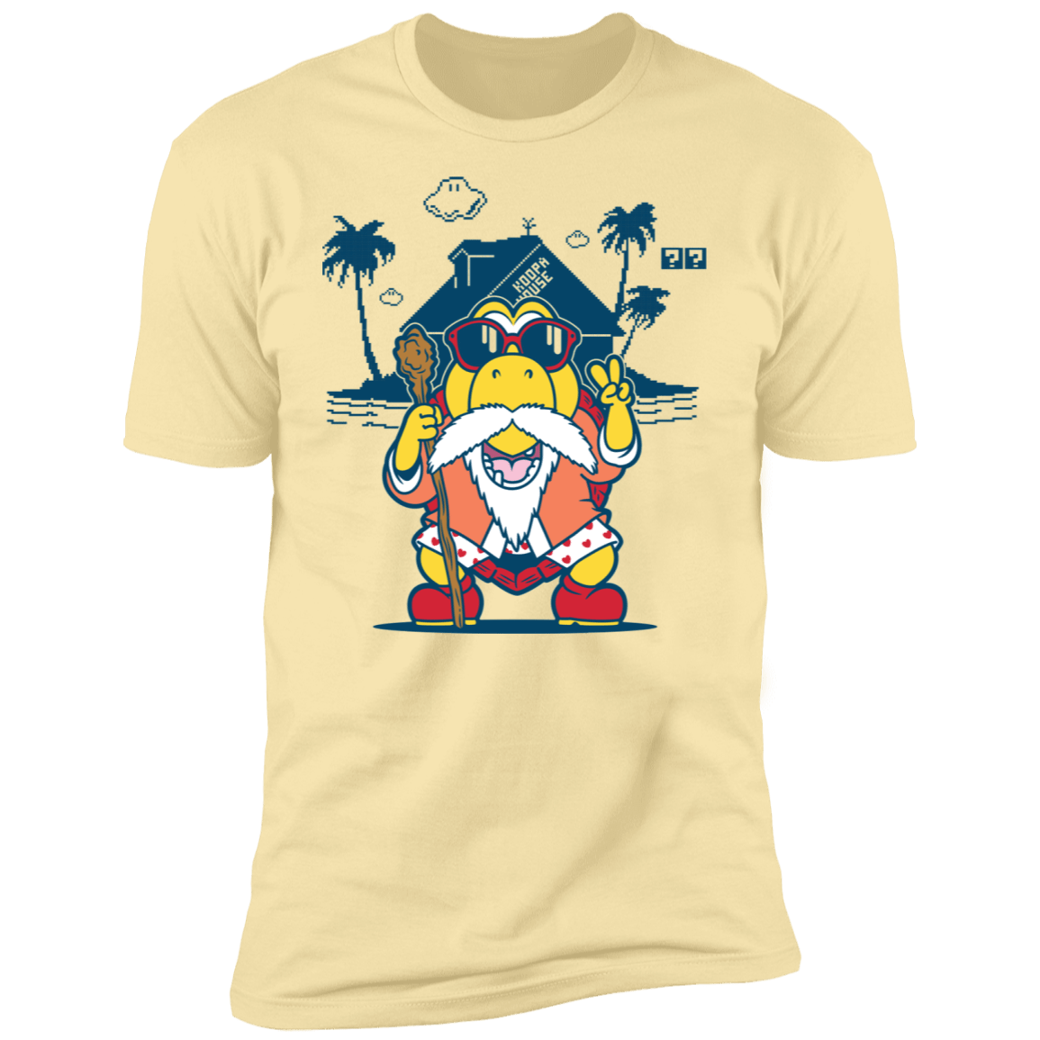 T-Shirts Banana Cream / L TURTLE HERMIT Premium T-Shirt