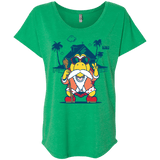 TURTLE HERMIT Triblend Dolman Sleeve