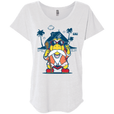 TURTLE HERMIT Triblend Dolman Sleeve