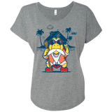 TURTLE HERMIT Triblend Dolman Sleeve