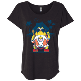 TURTLE HERMIT Triblend Dolman Sleeve