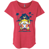 TURTLE HERMIT Triblend Dolman Sleeve