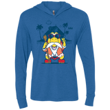 T-Shirts Vintage Royal / X-Small TURTLE HERMIT Triblend Long Sleeve Hoodie Tee