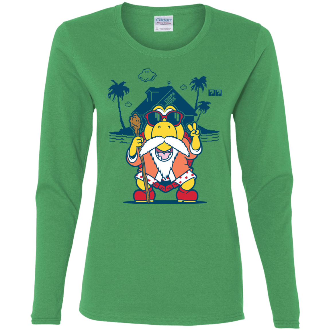 TURTLE HERMIT Women's Long Sleeve T-Shirt