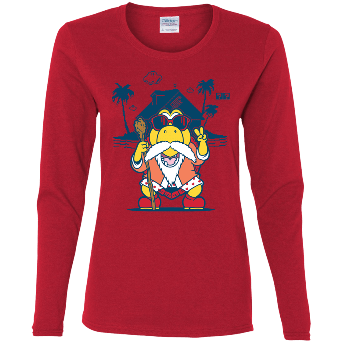 TURTLE HERMIT Women's Long Sleeve T-Shirt