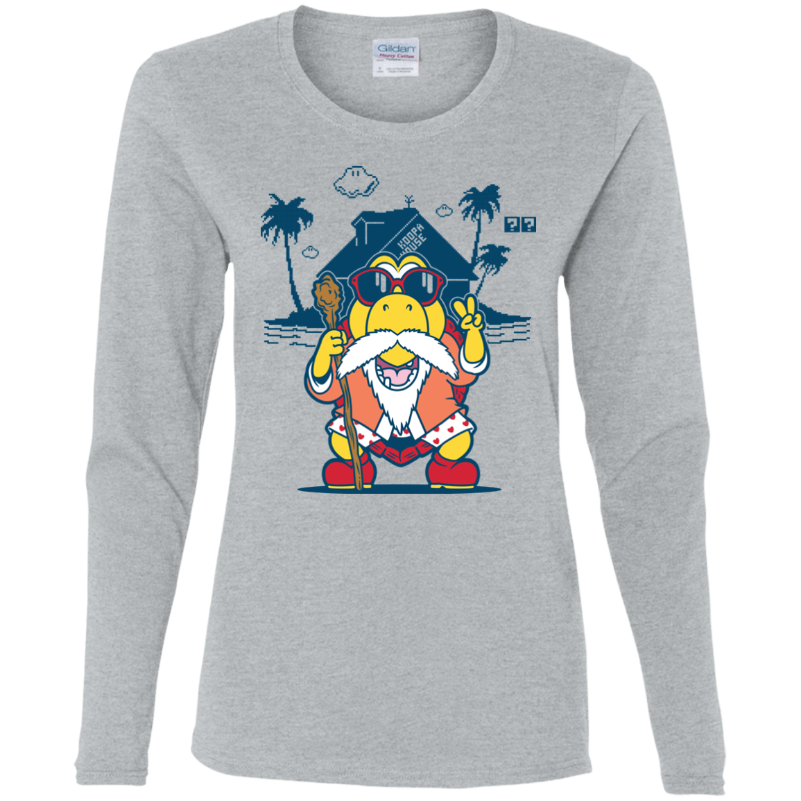 TURTLE HERMIT Women's Long Sleeve T-Shirt