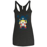 TURTLE HERMIT Women's Triblend Racerback Tank