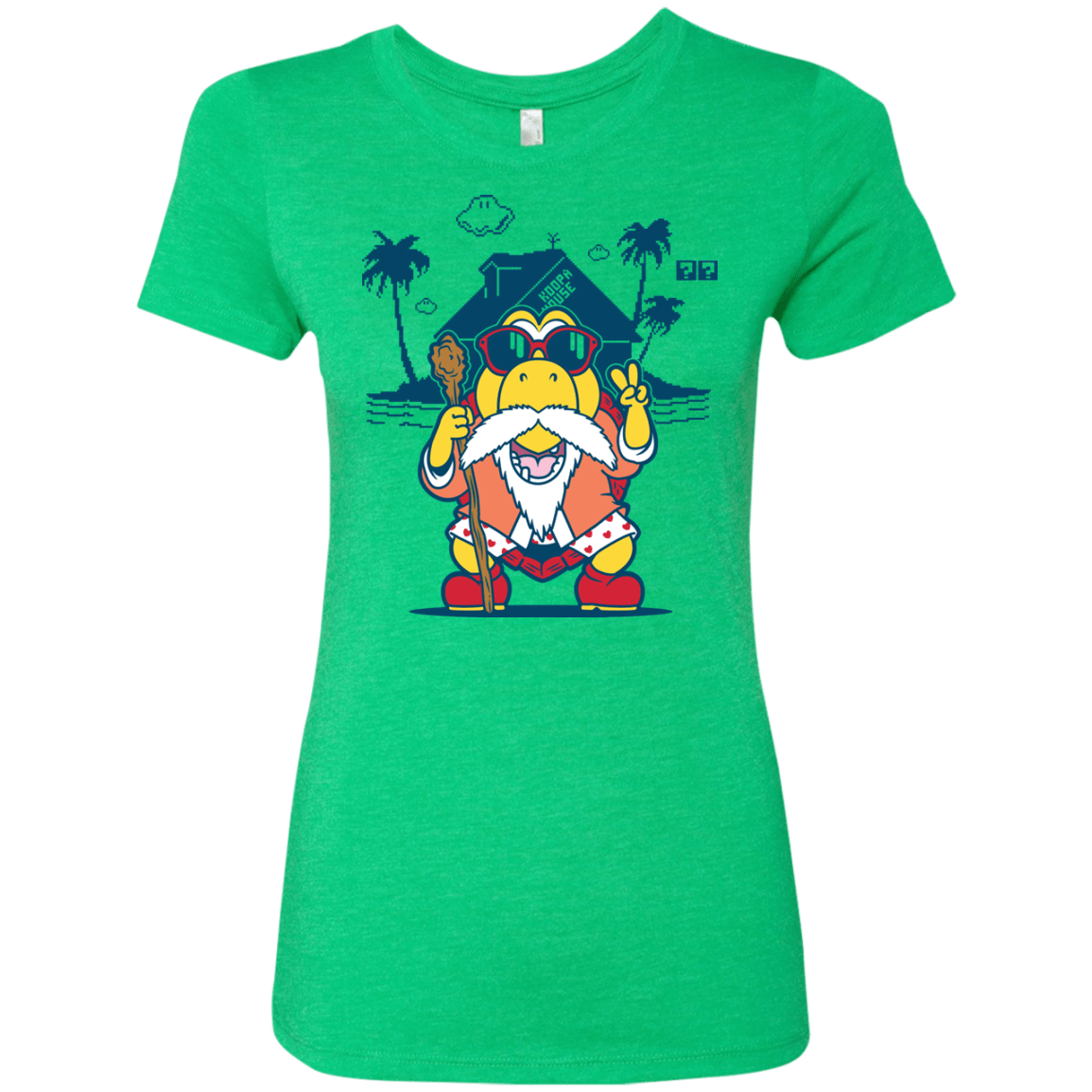 TURTLE HERMIT Women's Triblend T-Shirt