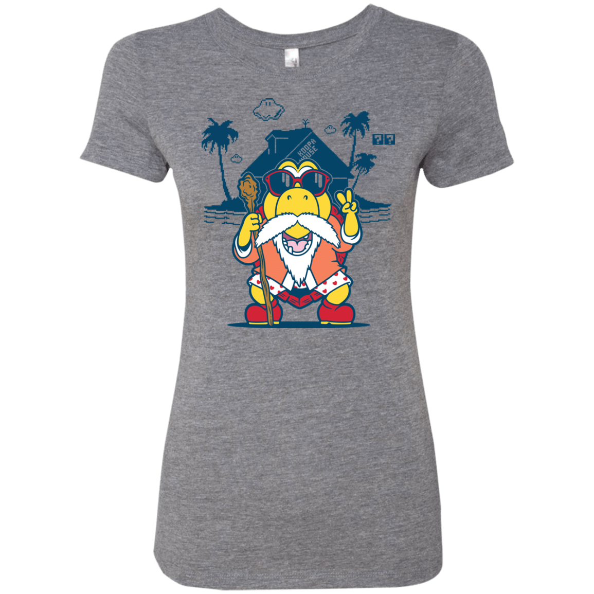 TURTLE HERMIT Women's Triblend T-Shirt