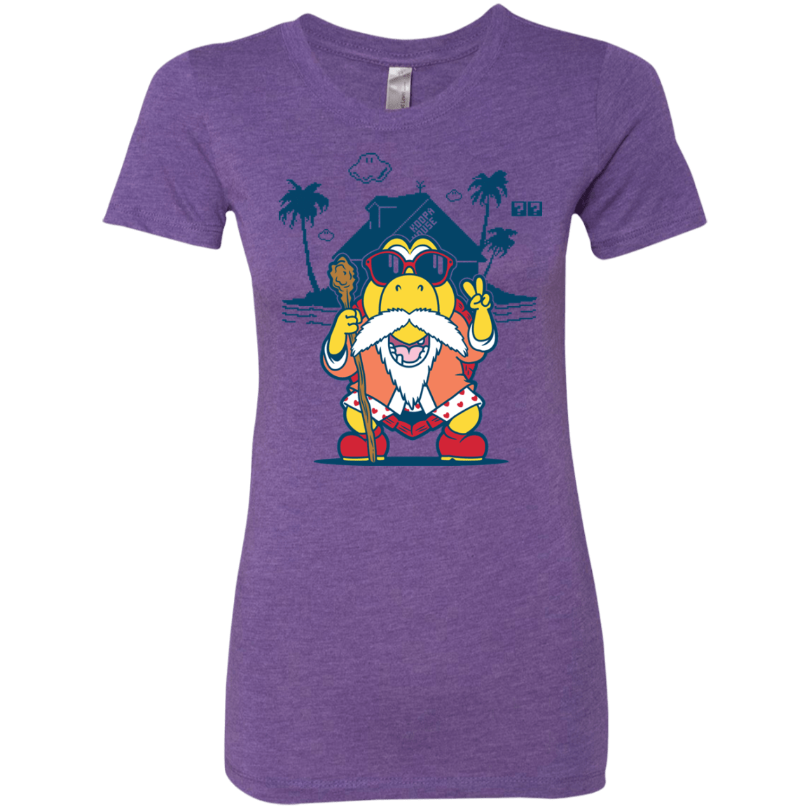 TURTLE HERMIT Women's Triblend T-Shirt