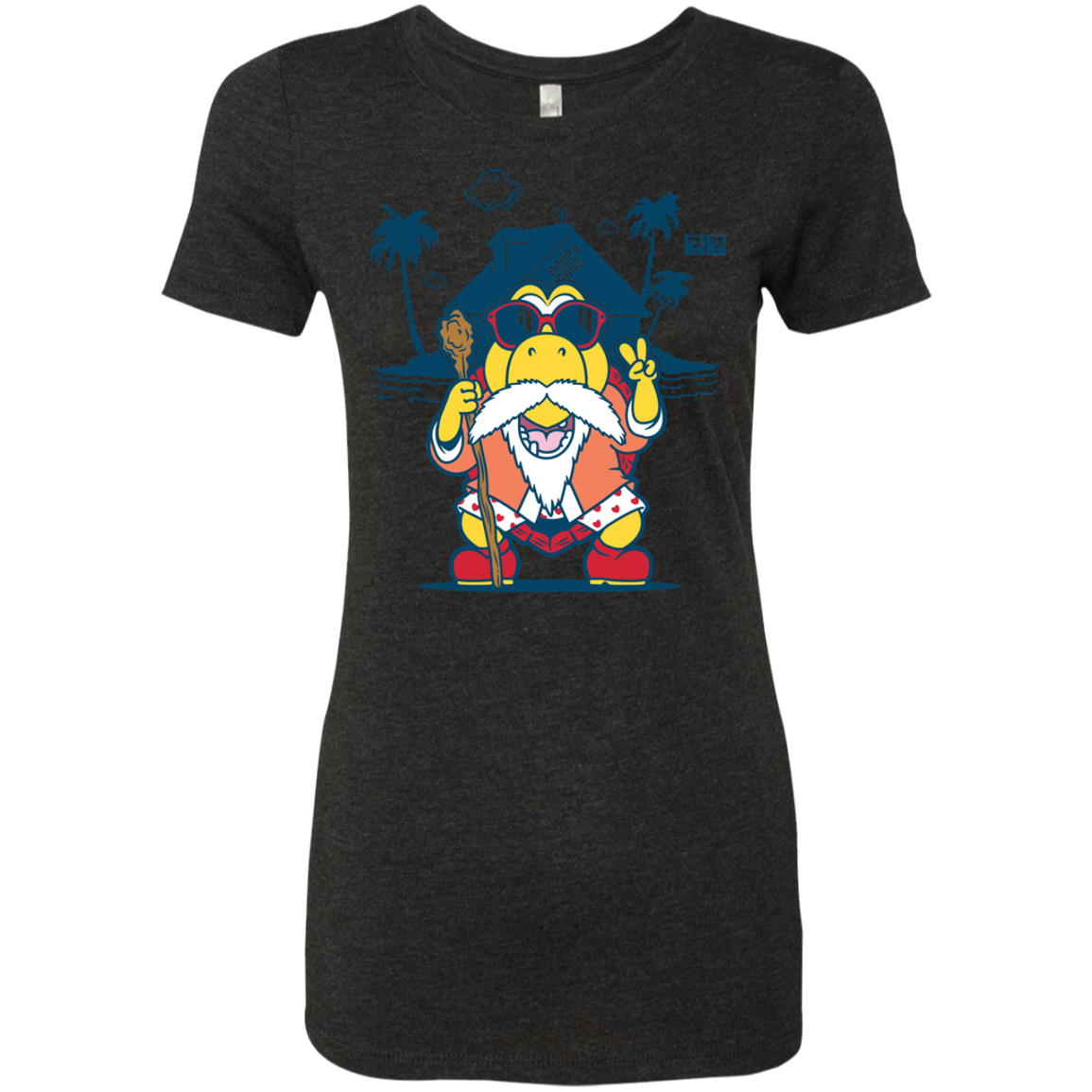 TURTLE HERMIT Women's Triblend T-Shirt