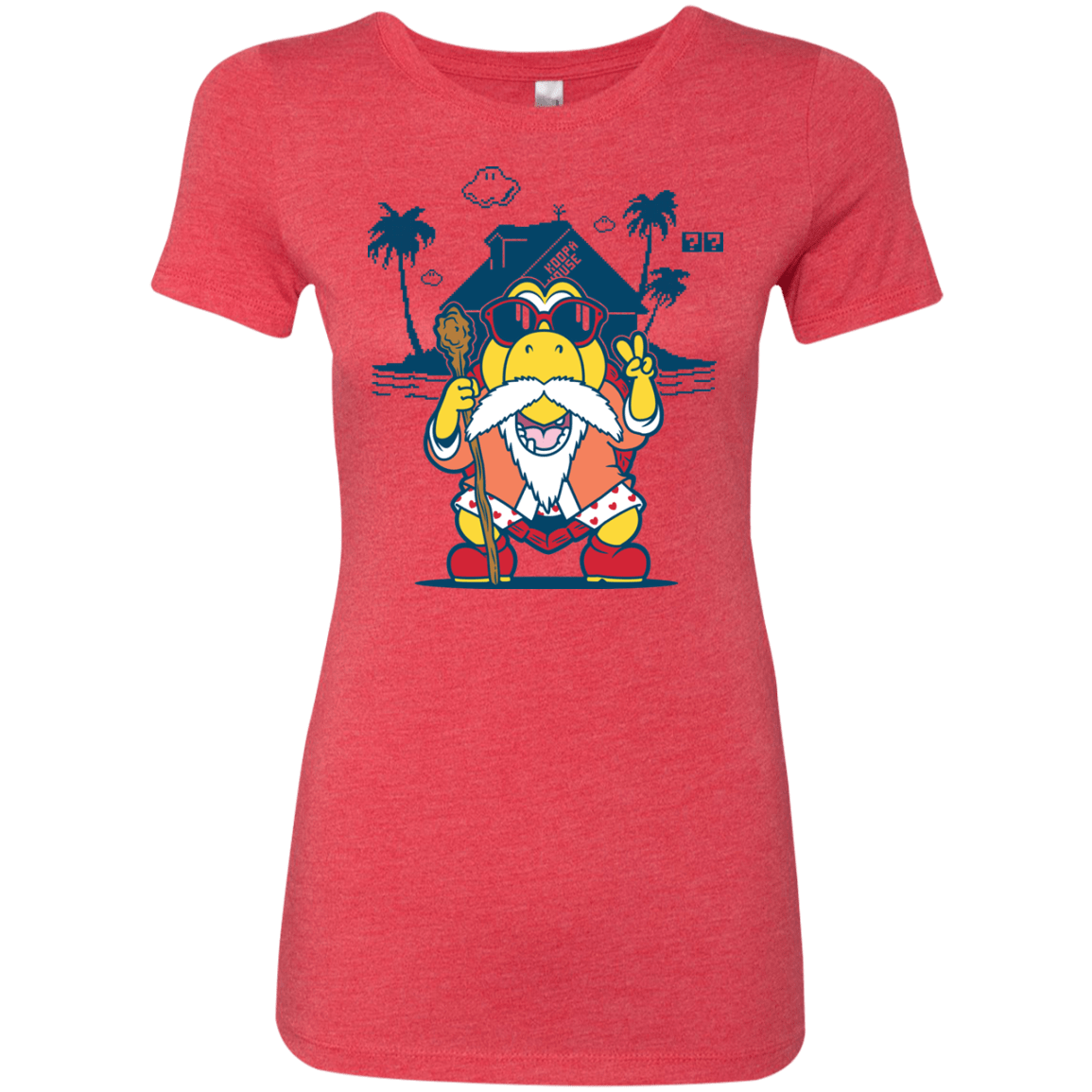 TURTLE HERMIT Women's Triblend T-Shirt