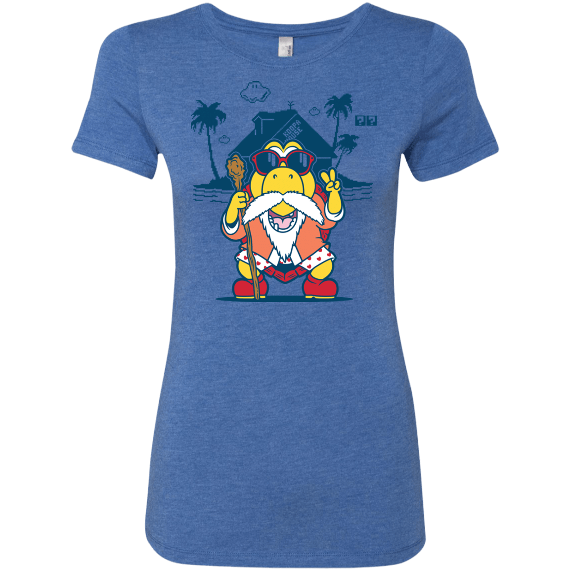 TURTLE HERMIT Women's Triblend T-Shirt