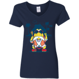 T-Shirts Navy / S TURTLE HERMIT Women's V-Neck T-Shirt