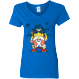 TURTLE HERMIT Women's V-Neck T-Shirt