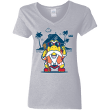 TURTLE HERMIT Women's V-Neck T-Shirt