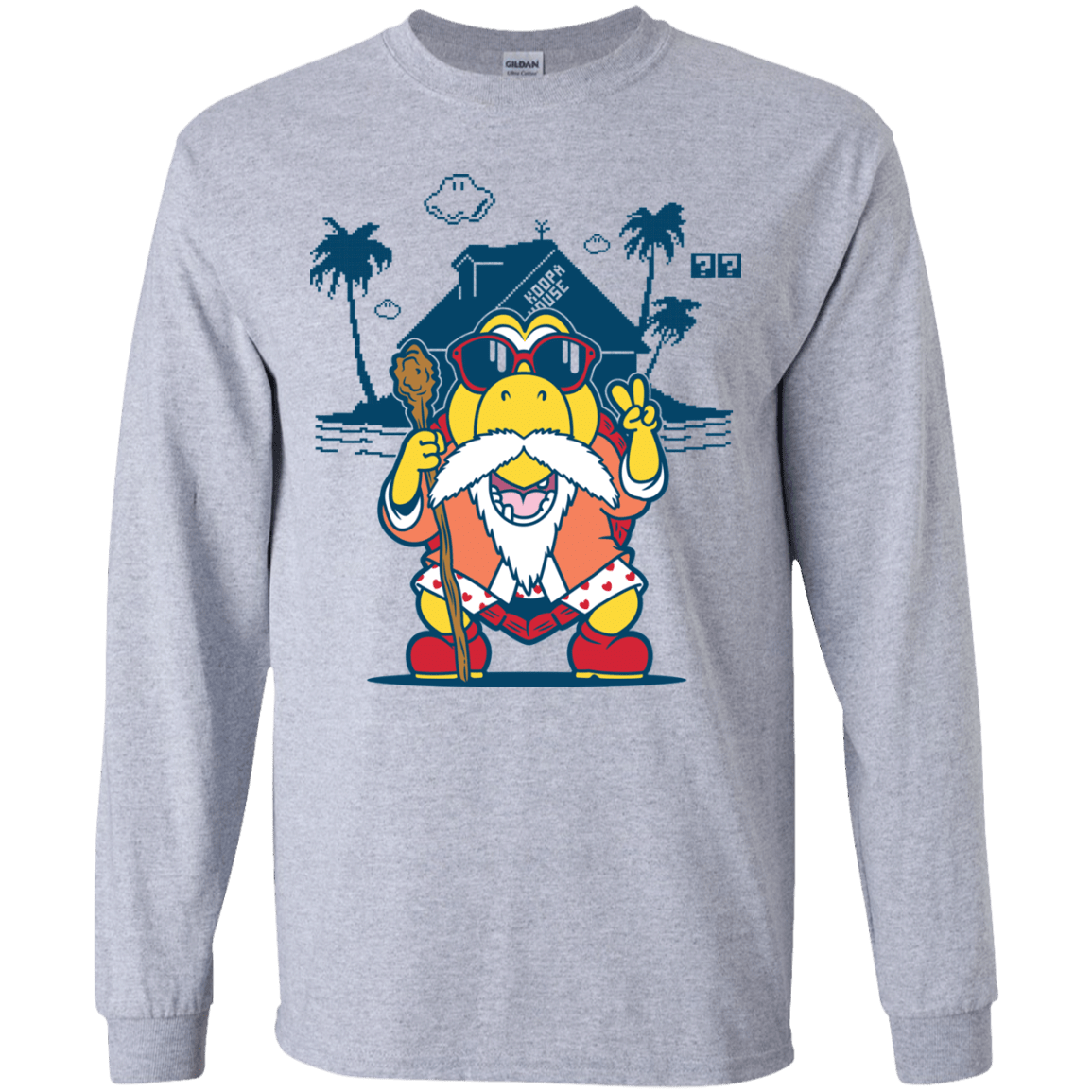 TURTLE HERMIT Youth Long Sleeve T-Shirt