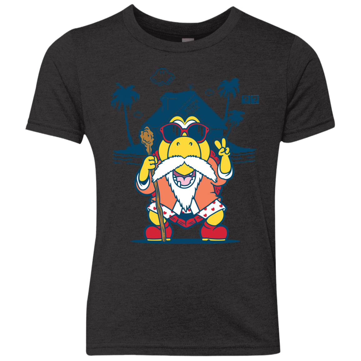 TURTLE HERMIT Youth Triblend T-Shirt