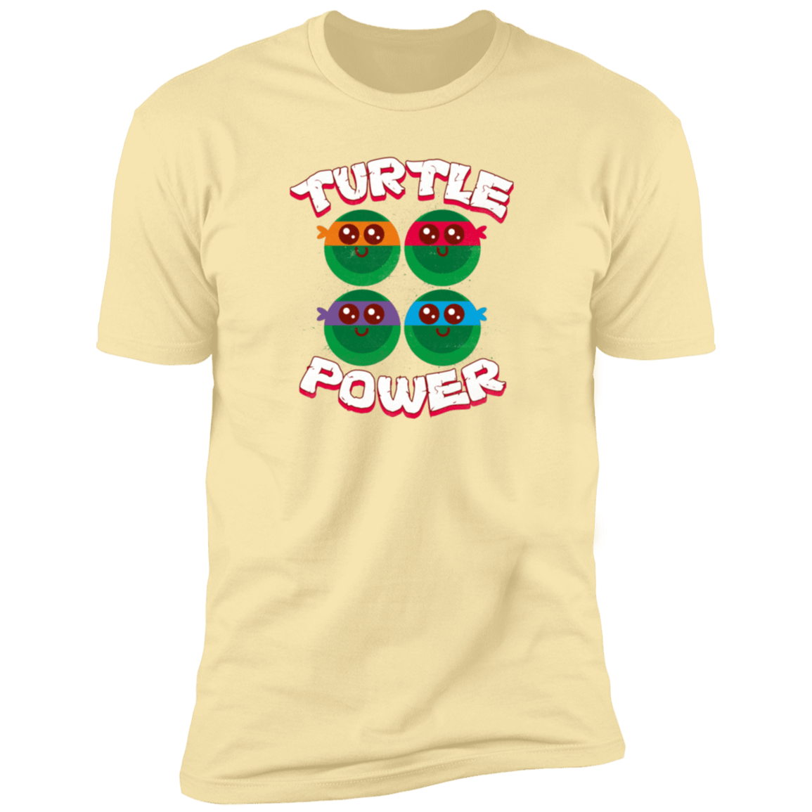 T-Shirts Banana Cream / S turtle_power  ar_rocketman Men's Premium T-Shirt