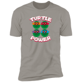 T-Shirts Light Grey / S turtle_power  ar_rocketman Men's Premium T-Shirt
