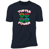 T-Shirts Midnight Navy / S turtle_power  ar_rocketman Men's Premium T-Shirt