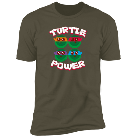T-Shirts Military Green / S turtle_power  ar_rocketman Men's Premium T-Shirt