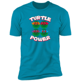 T-Shirts Turquoise / S turtle_power  ar_rocketman Men's Premium T-Shirt