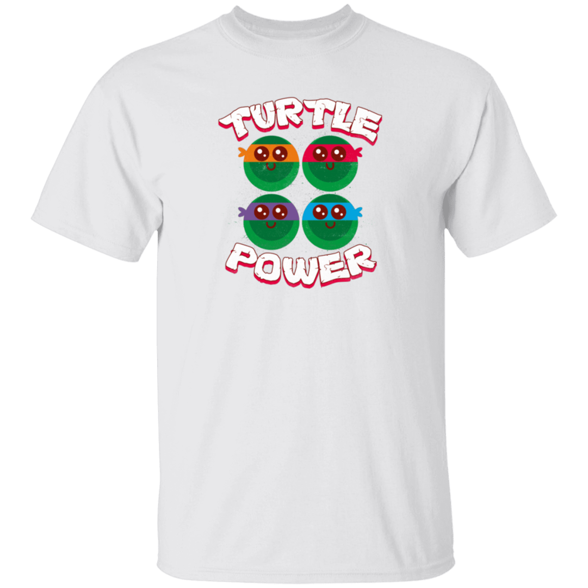T-Shirts White / S turtle_power  ar_rocketman T-Shirt