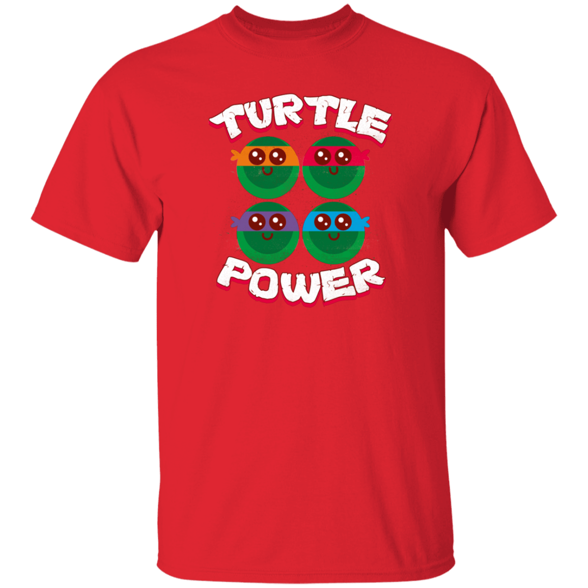T-Shirts Red / YXS turtle_power  ar_rocketman Youth T-Shirt