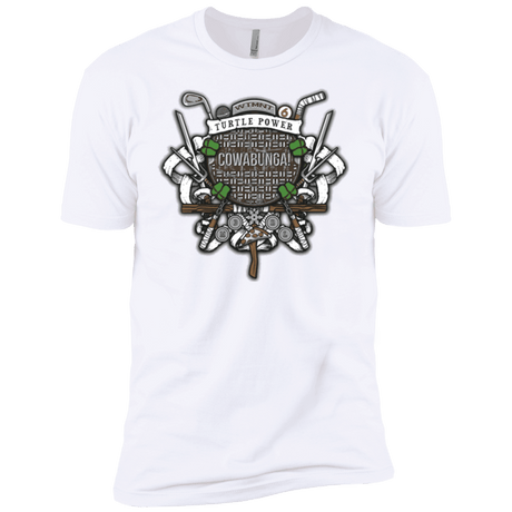 T-Shirts White / YXS Turtle Power! Boys Premium T-Shirt