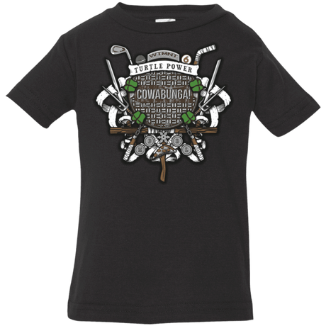 T-Shirts Black / 6 Months Turtle Power! Infant PremiumT-Shirt