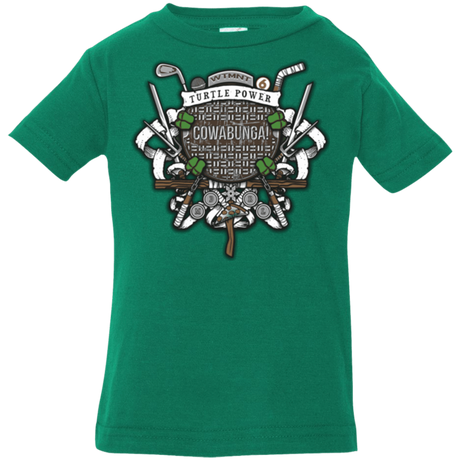 T-Shirts Kelly / 6 Months Turtle Power! Infant PremiumT-Shirt