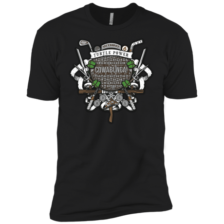 T-Shirts Black / X-Small Turtle Power! Men's Premium T-Shirt