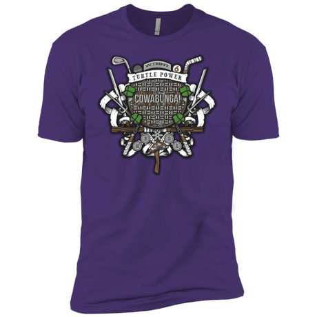 T-Shirts Purple / X-Small Turtle Power! Men's Premium T-Shirt
