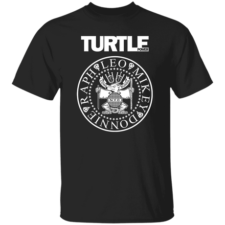 T-Shirts Black / S Turtle Power T-Shirt