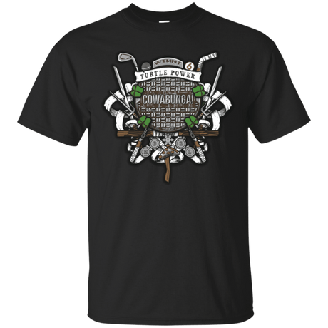T-Shirts Black / Small Turtle Power! T-Shirt