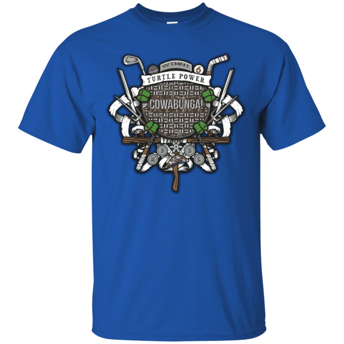 T-Shirts Royal / Small Turtle Power! T-Shirt