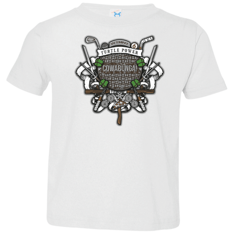T-Shirts White / 2T Turtle Power! Toddler Premium T-Shirt