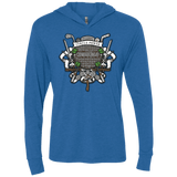 T-Shirts Vintage Royal / X-Small Turtle Power! Triblend Long Sleeve Hoodie Tee