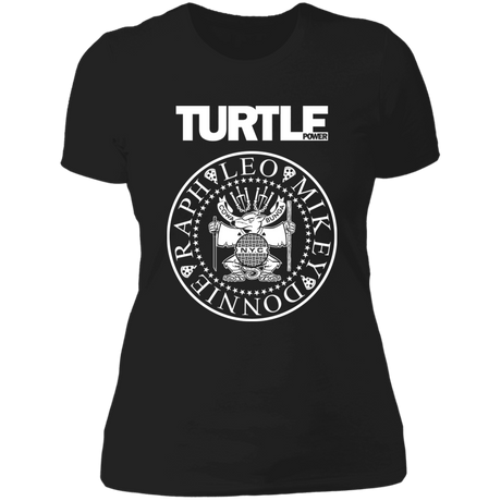 T-Shirts Black / X-Small Turtle Power Women's Premium T-Shirt