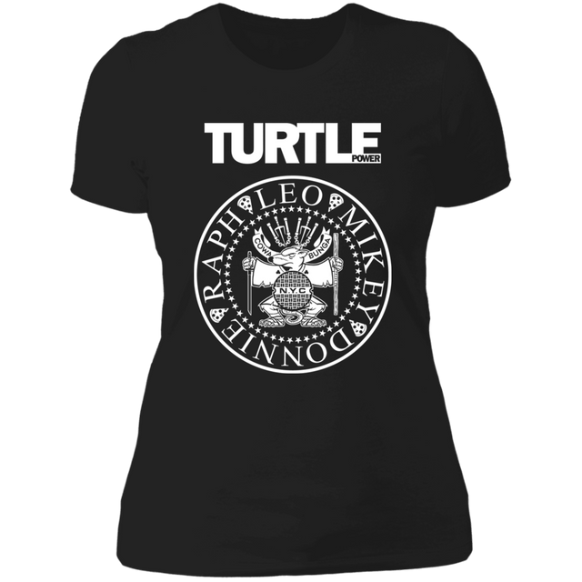 T-Shirts Black / X-Small Turtle Power Women's Premium T-Shirt