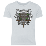 T-Shirts Heather White / YXS Turtle Power! Youth Triblend T-Shirt