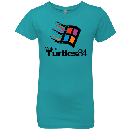 T-Shirts Tahiti Blue / YXS Turtles 84 Girls Premium T-Shirt