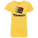 T-Shirts Vibrant Yellow / YXS Turtles 84 Girls Premium T-Shirt
