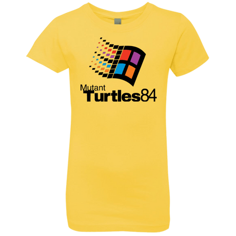 T-Shirts Vibrant Yellow / YXS Turtles 84 Girls Premium T-Shirt