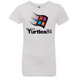 T-Shirts White / YXS Turtles 84 Girls Premium T-Shirt