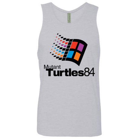 T-Shirts Heather Grey / Small Turtles 84 Men's Premium Tank Top
