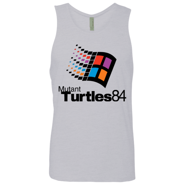 T-Shirts Heather Grey / Small Turtles 84 Men's Premium Tank Top