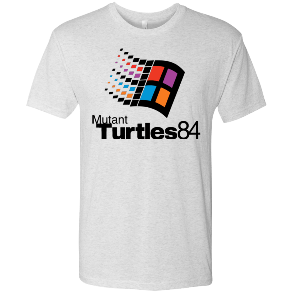 T-Shirts Heather White / Small Turtles 84 Men's Triblend T-Shirt